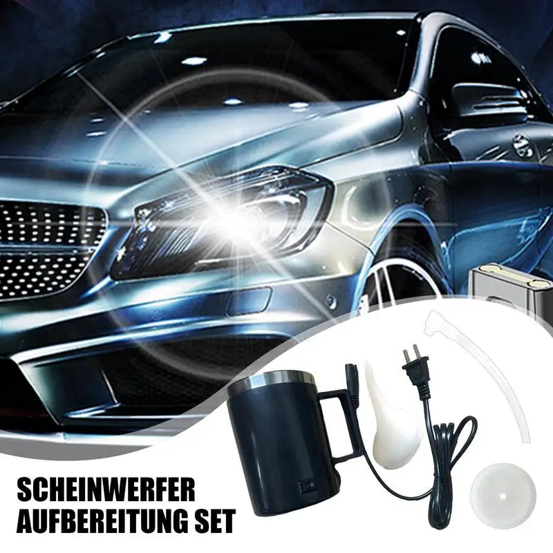Car Headlights Renovation Polishing Kit Headlight Restoration Kit Workshop Automotive Care Tools no Liquid Polymer Headlights Oasis Select