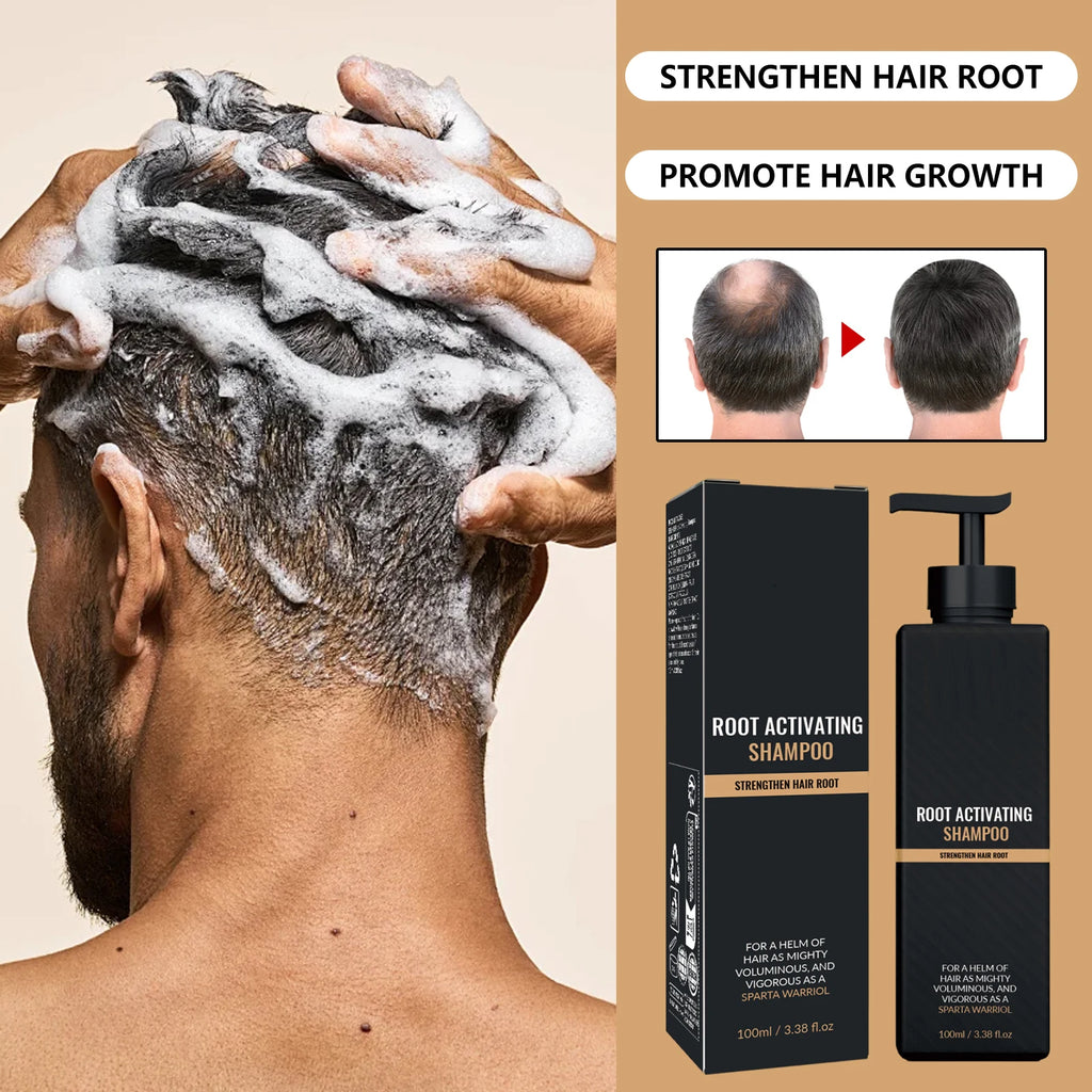 Volumizing Scalp Care Shampoo Deep Cleansing Ginger Extract Natural Formula Hair Strengthening Nourishing For Oily Hair All Type Oasis Select