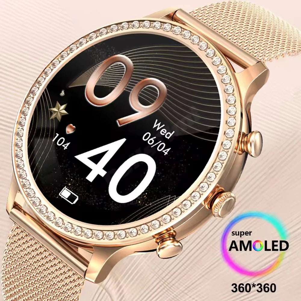 Ola Esporte Women's Smart Watch | Bluetooth Calls & Fitness Tracker