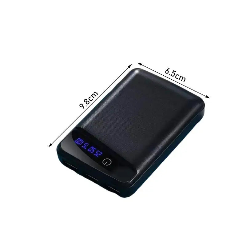 3*18650 Battery Power Bank Case With 3 USB Ports Free Welding DIY Battery Holder Storage Box For Emergency Phone Charging Oasis Select