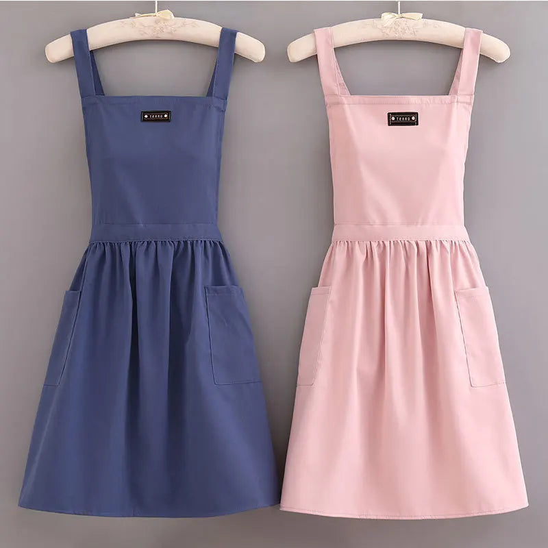 Soft Cotton Kitchen Cooking Apron With Cross Back For Cooking Catering Work Commercial Restaurant The Size Can Be Customized Oasis Select
