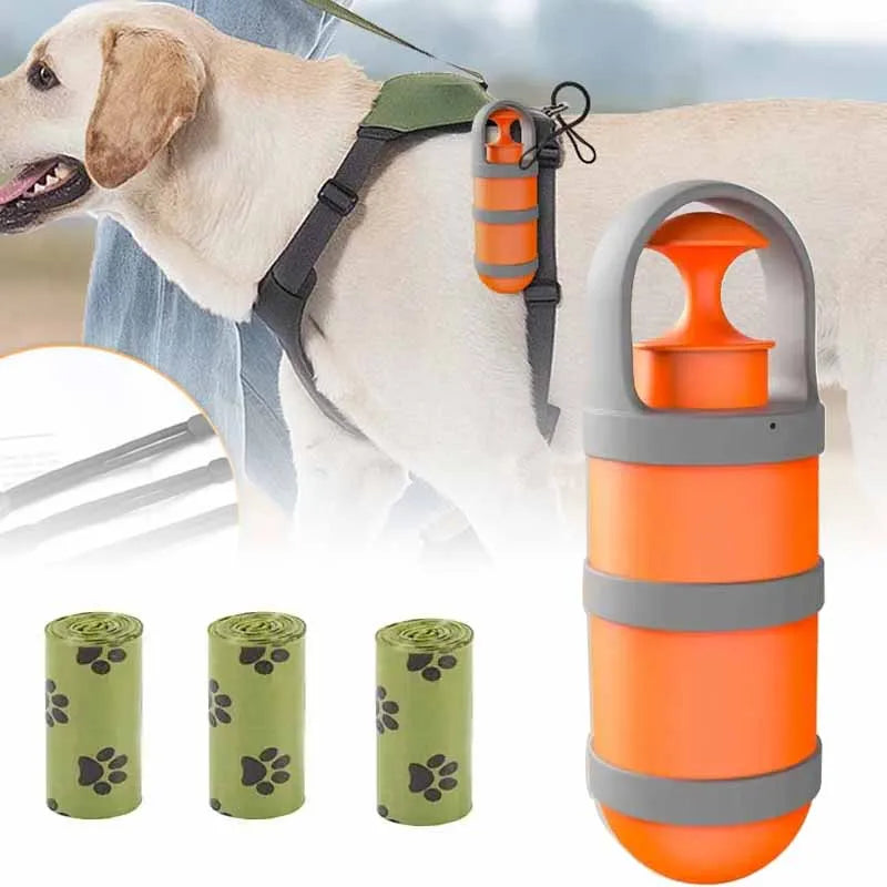 Pet Excrement Shovel Picker Zero-contact Pet Toilet Picker Walking Dog Excrement Picker Garbage Bag Dispenser Dog Accessories Oasis Select
