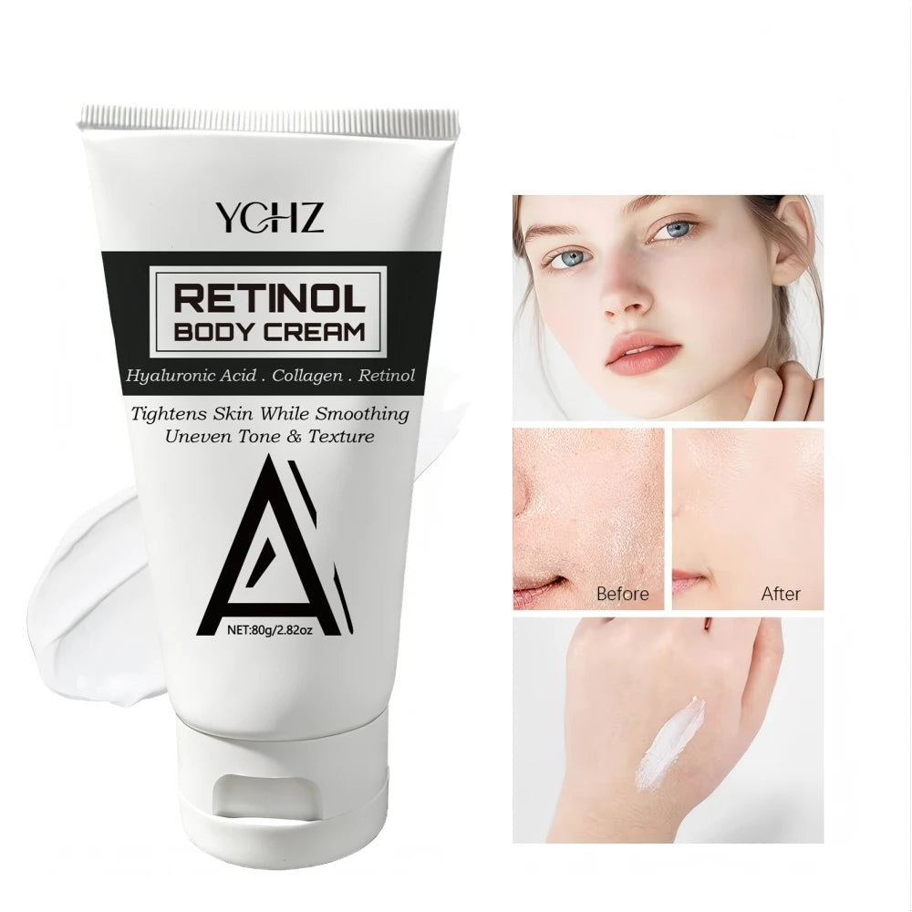YCHZ Retinol Firming Cream – Anti-Wrinkle Face & Body 80g