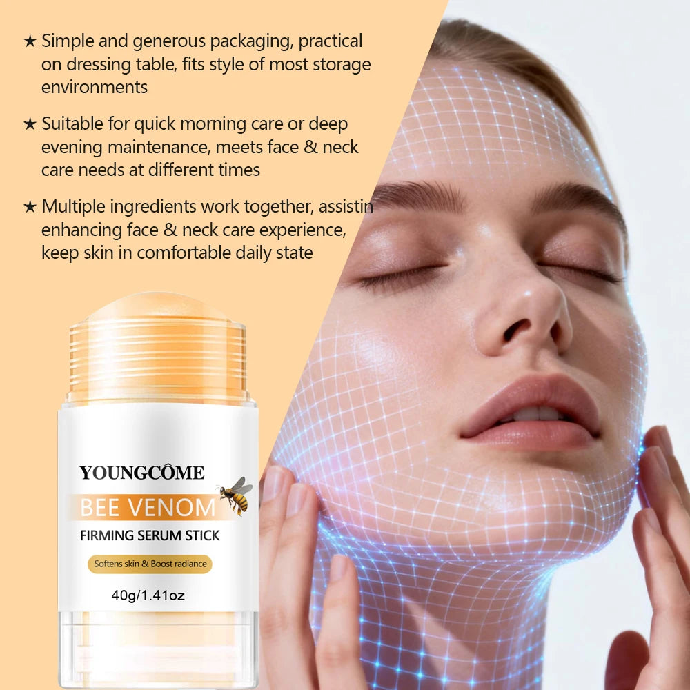 YOUNGCOME Bee Venom Firming Neck Serum Stick 40G | Daily Skincare