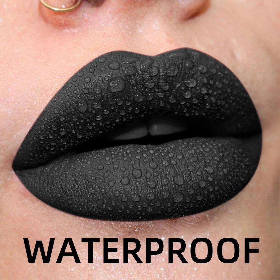 MCD 19-Shade Matte Velvet Liquid Lipstick – Waterproof Lip Glaze