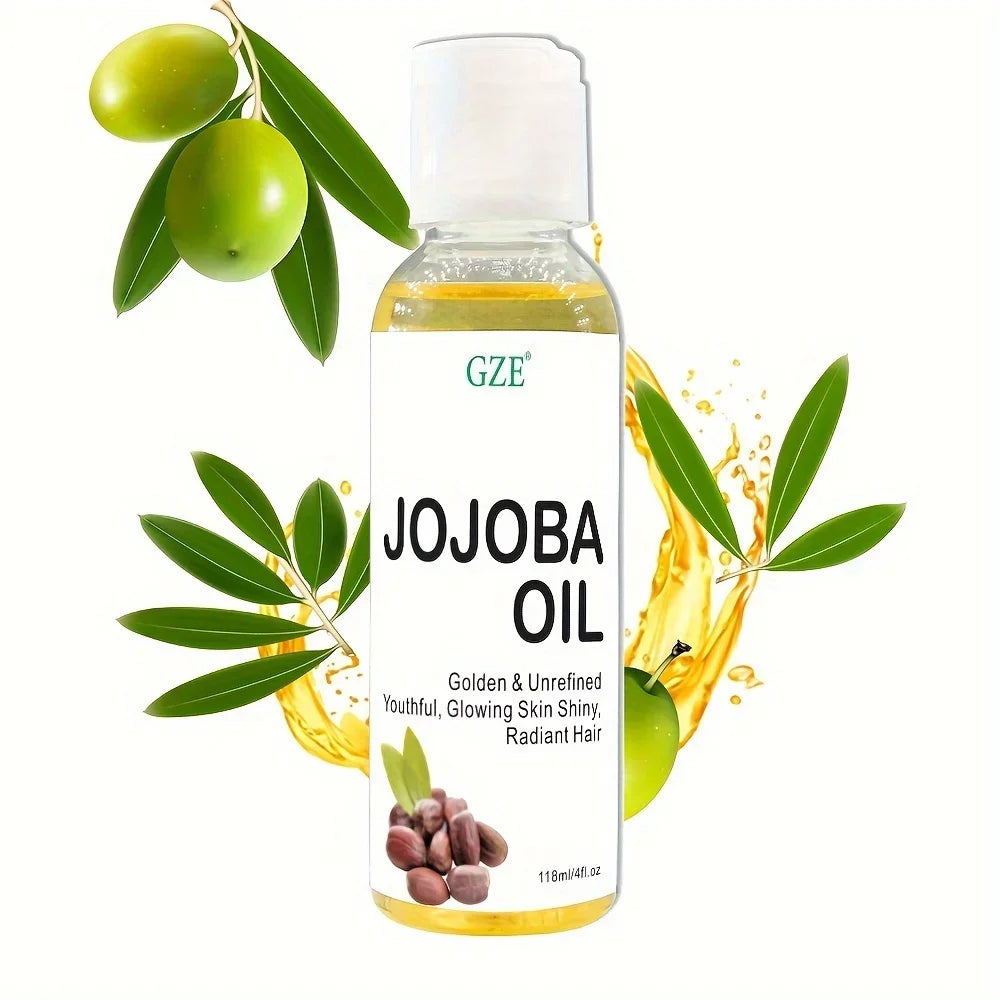 GZE Organic Jojoba Oil – Cold Pressed, Hexane Free | 118ml