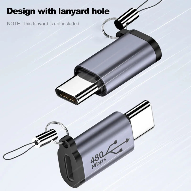 USB Adapter – Micro USB, Type-C & Mini USB Female Converter USB Plug Adapter Oasis Select