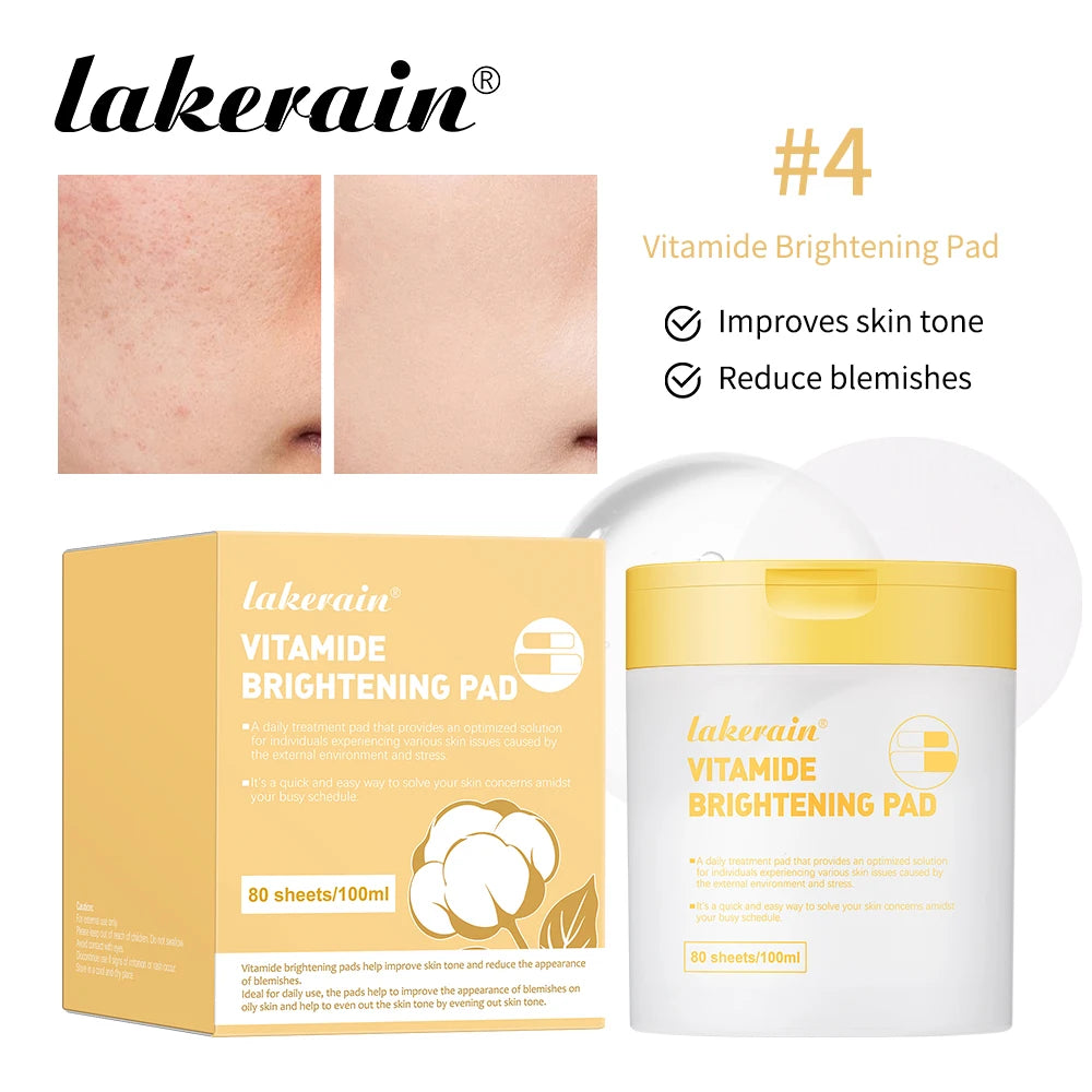 Lakerain Makeup Cotton Pad Teatree Pad Facial Toner Soothing Cotton Pad Calm Sensitive Skin Mild Texture Cotton Pad Oasis Select yellow