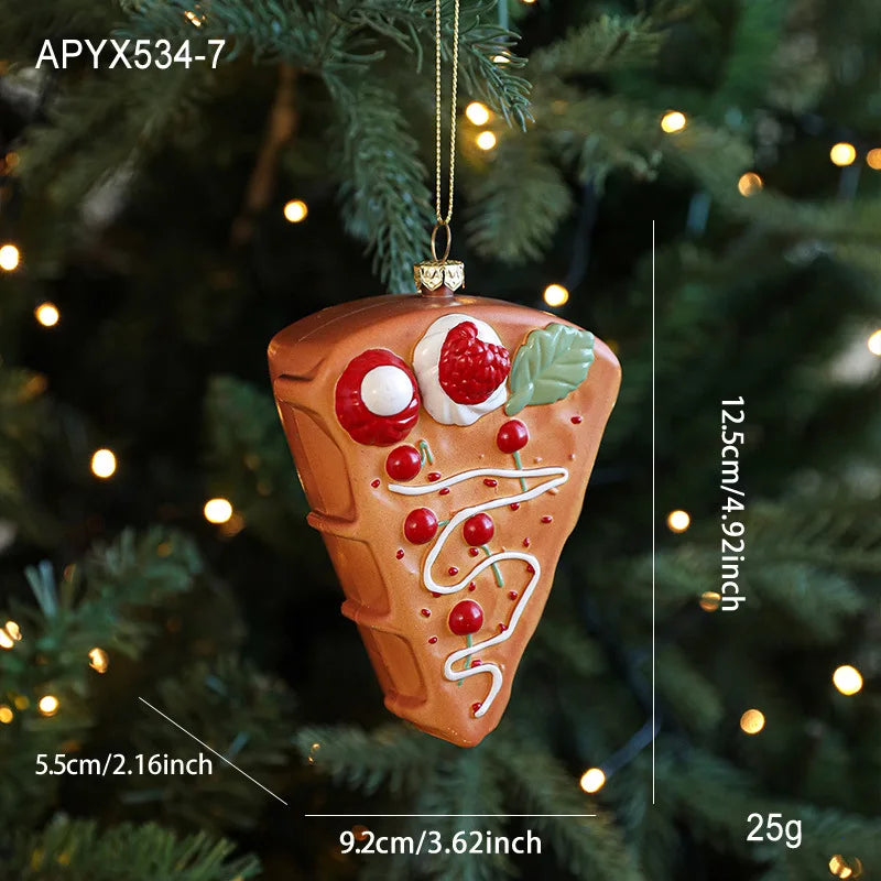 Gingerbread Man Christmas Tree Hanging Ornament Plastic Cute Holiday Pendant For Kids And Adults Home Table Mantel Party Decor Oasis Select Cake