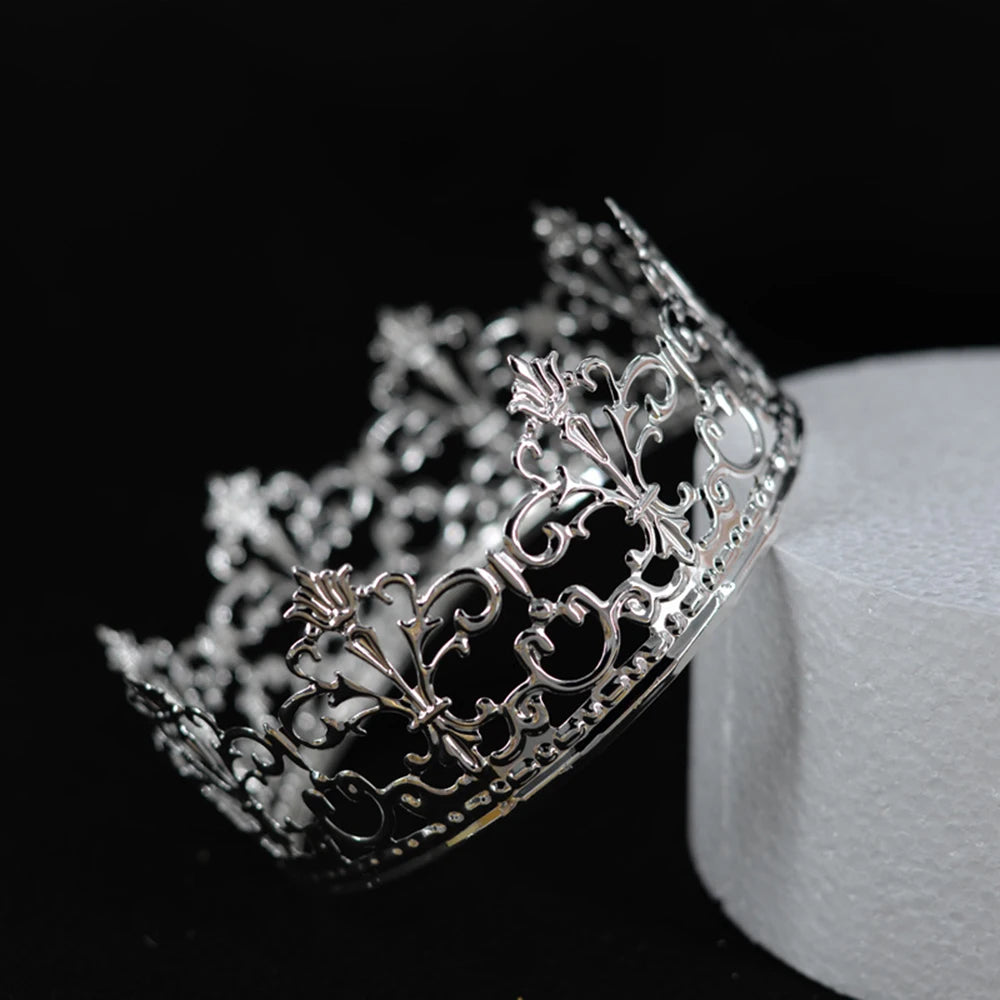 2022 New Crown Cake Topper Decoration Elegant Wedding DIY Cake Birthday Wedding Party Decorating Baking Decoration Supplies Oasis Select