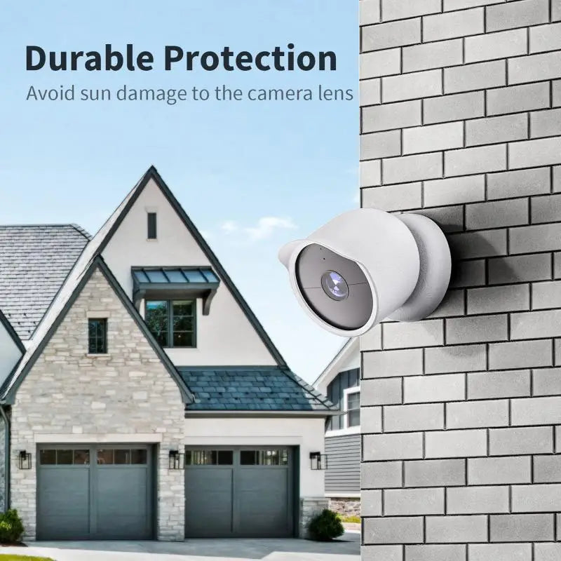 Silicone Case Cover Camera Cover All Weather Protection Camera Sleeve Waterproof For Googles Nest Cam Outdoor Or Indoor Oasis Select