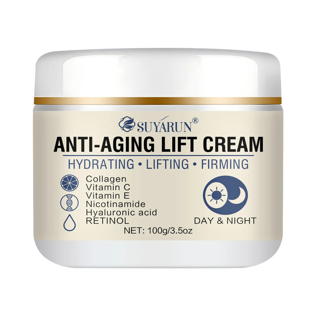 SUYARUN Retinol Collagen Face Cream – Firming & Hydrating Anti-Aging Face Cream Oasis Select 100g