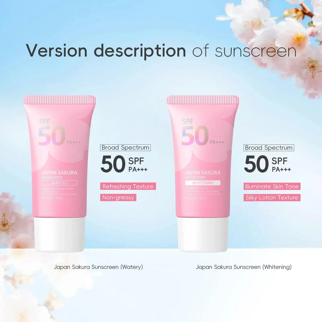 LAIKOU Sakura Sunscreen Primer SPF 50 PA+++ Lightweight 50g