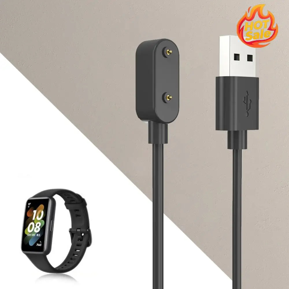 Watch Charger Adapter 100cm USB Smart Watch Charger Cord Highly Stable Charging Cable Accessories for Huawei Band 8 Smart Band Oasis Select