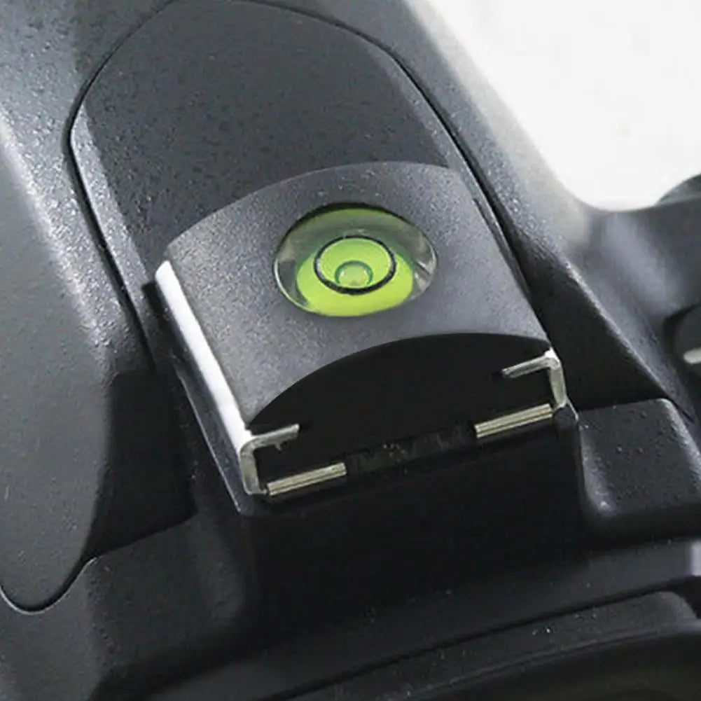 Hot Shoe Cover with Spirit Level for Canon Nikon DSLR SLR