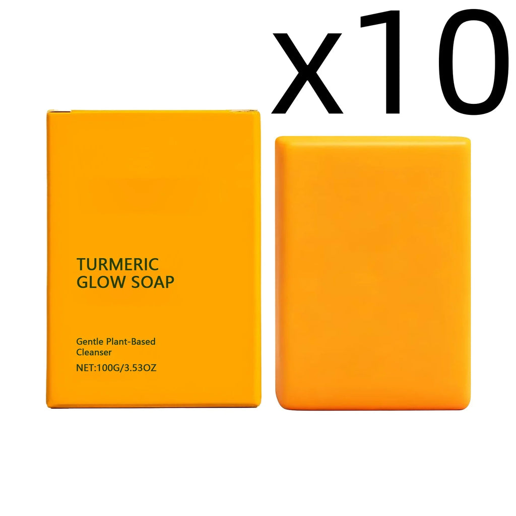 Turmeric Body Clean Soap Deep Clean Soothing Skin Gentle Nourishing Improve Roughness Caring Skin Barrier Daily Body Wash Soaps Oasis Select 100g Boxed X 10PCS