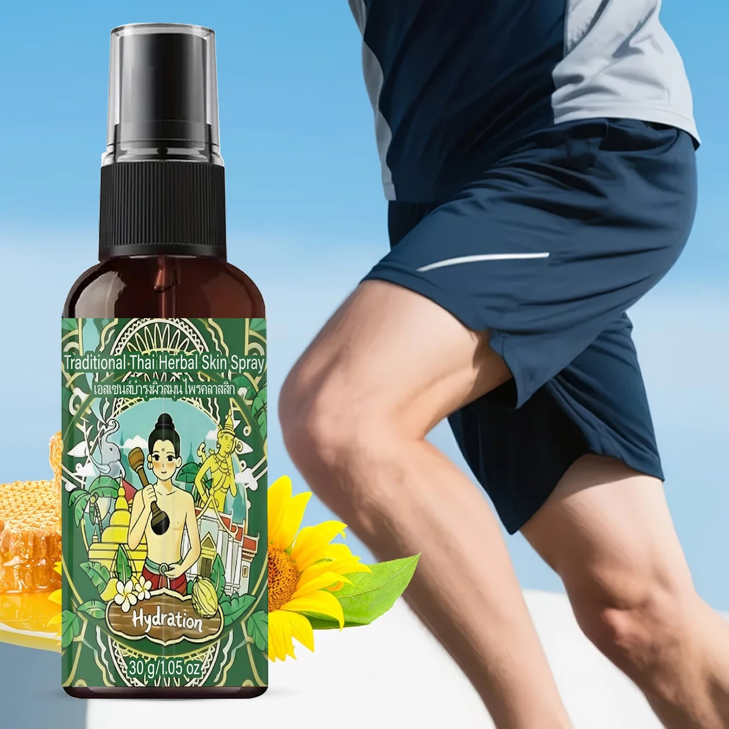 Hydrating Body Spray – Niacinamide & Collagen Thai Herbal Mist Hydrating Body Mist Oasis Select