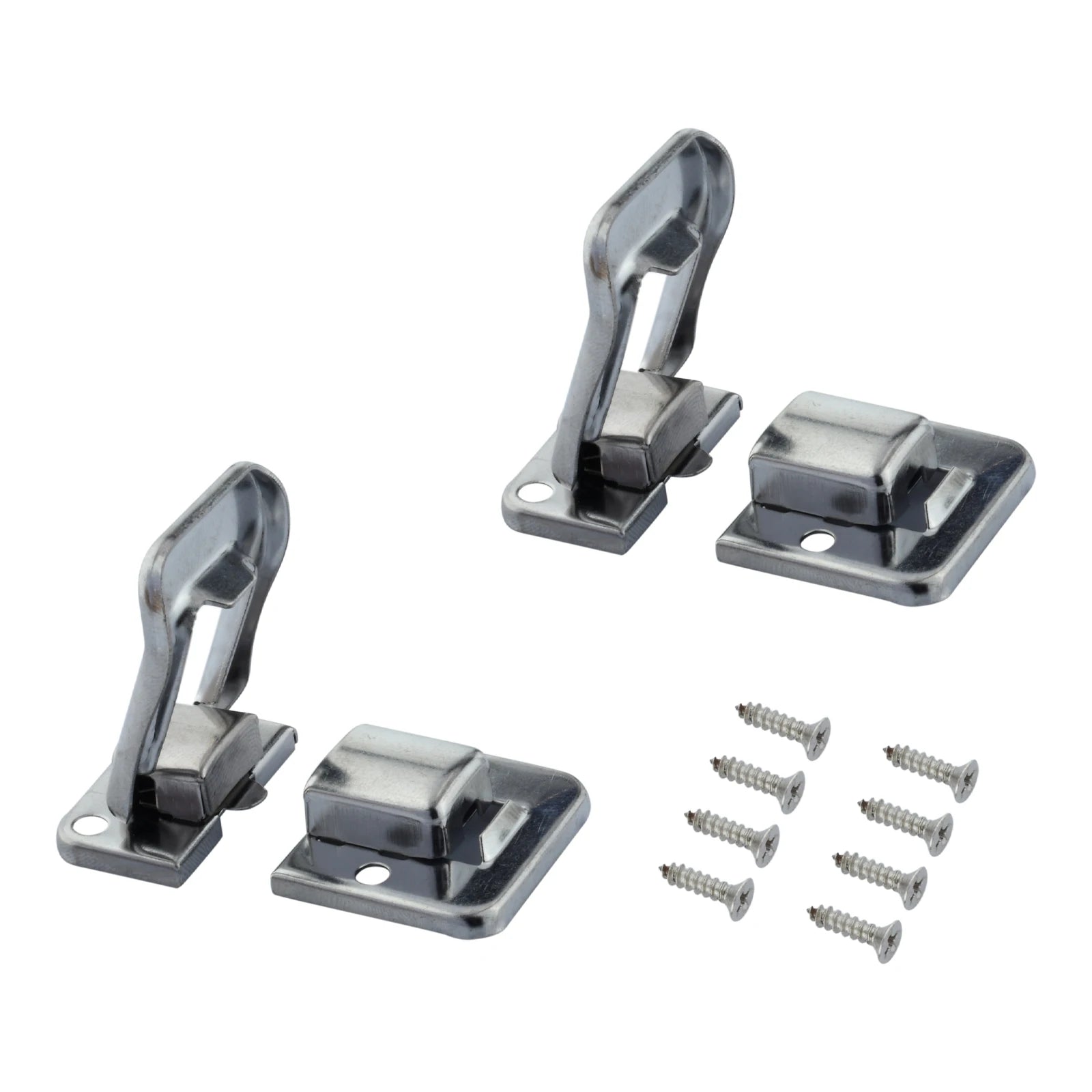 2-Pack Zinc Alloy Box Latch Clasps – Vintage Hasp Buckle 27×40mm