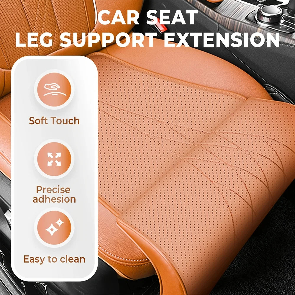 Napa Leather Car Seat Extender Cushion – Leg Support
