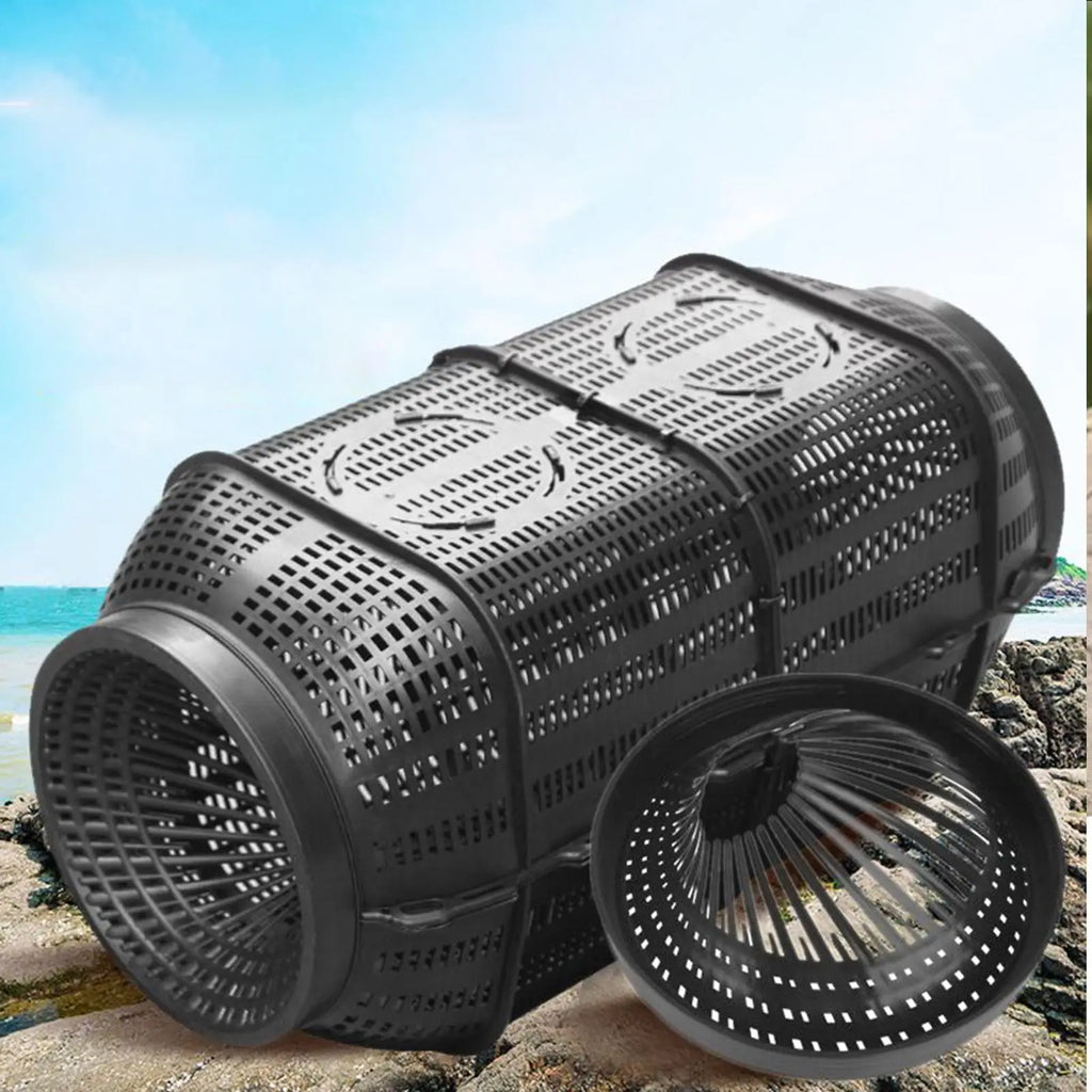Crab Trap Portable Crayfish Trap Catch Tool Crab Cage for Turtle Eel Shrimp Saltwater Freshwater Fishing Pond Lake Oasis Select