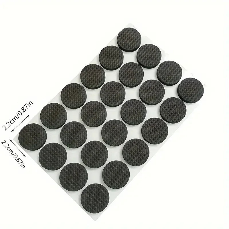 Self Adhesive Furniture Leg Feet Protector Pad Chair Leg Pad Anti-Skid Scratch DIY Resistant Furniture Feet Floor Protector Pads Oasis Select 48Pcs 1