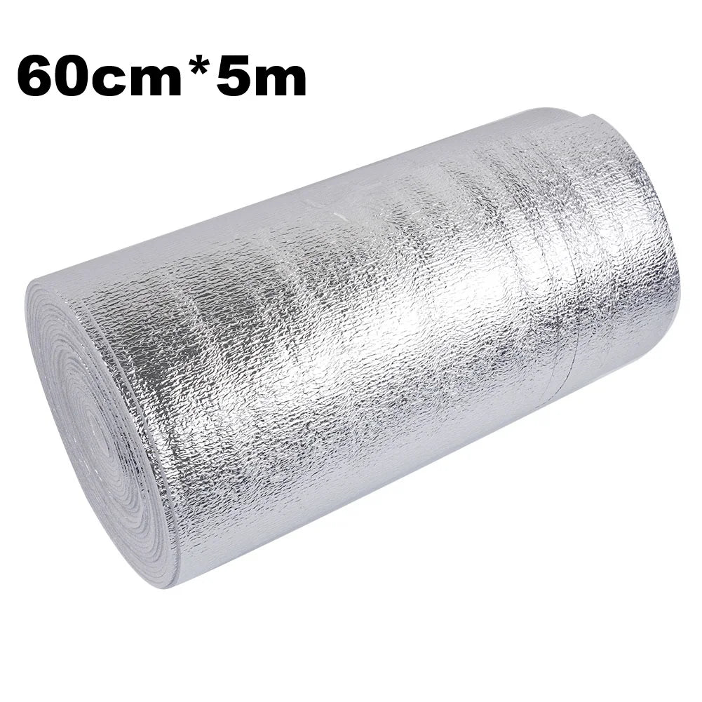 PET Aluminum Foil Radiator Reflective Thermal Insulation Film Roll Thermal Insulation Film Oasis Select 60cm-5m