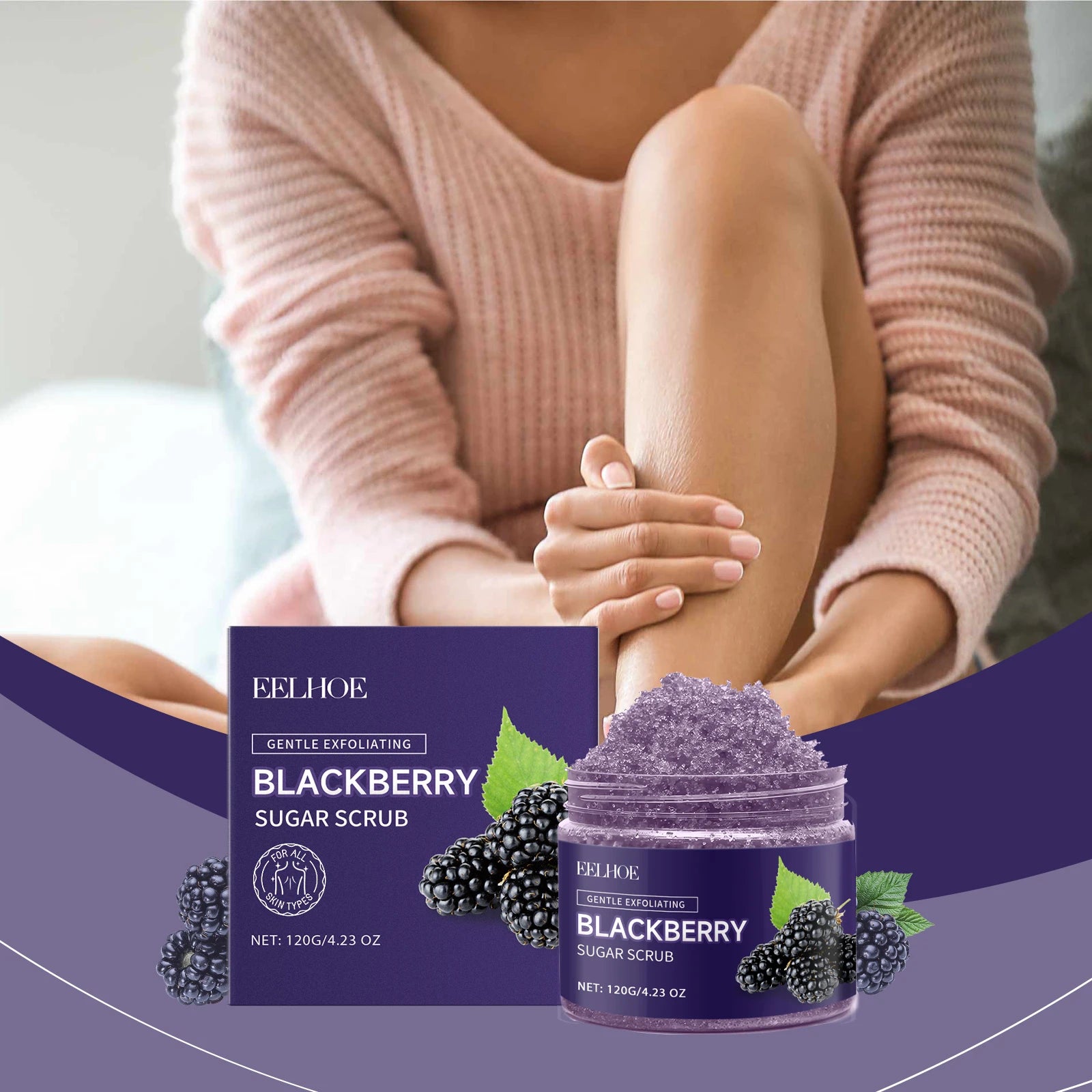 Body Scrub Effectively Removes Dead Skin Restores Smooth Delicate Skin Deep Moisturizing Exfoliating kin Brightening Remove Oasis Select