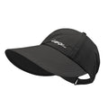 Summer Quick Drying Sun Hat UPF 50 Wide Brim Duckbill Bucket Hat Breathable Foldable Outdoor Sports Beach Fishing Women Hat Oasis Select Black