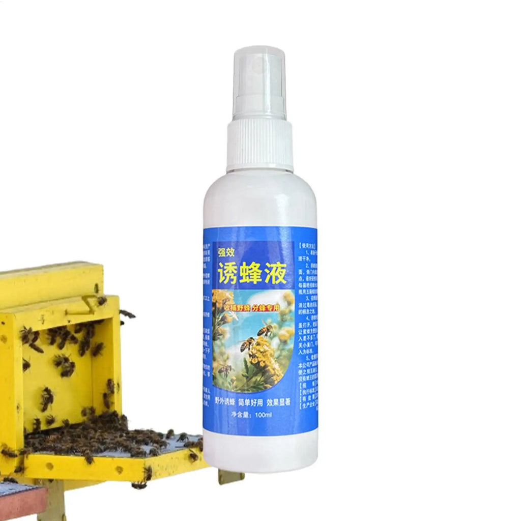 100ml Bee Attractant Spray Multipurpose Carpenter Attractant Lure Effective User-Friendly Bee Lure Bee Bait For Bee Lure Swarms Oasis Select