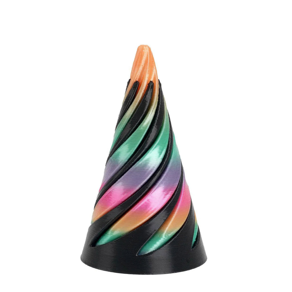 3D Printing Decompression Spinning Toy Through Pyramid Toy Spiral Cone Helix Screw Passthrough Sculpture Decor Toy Oasis Select 04