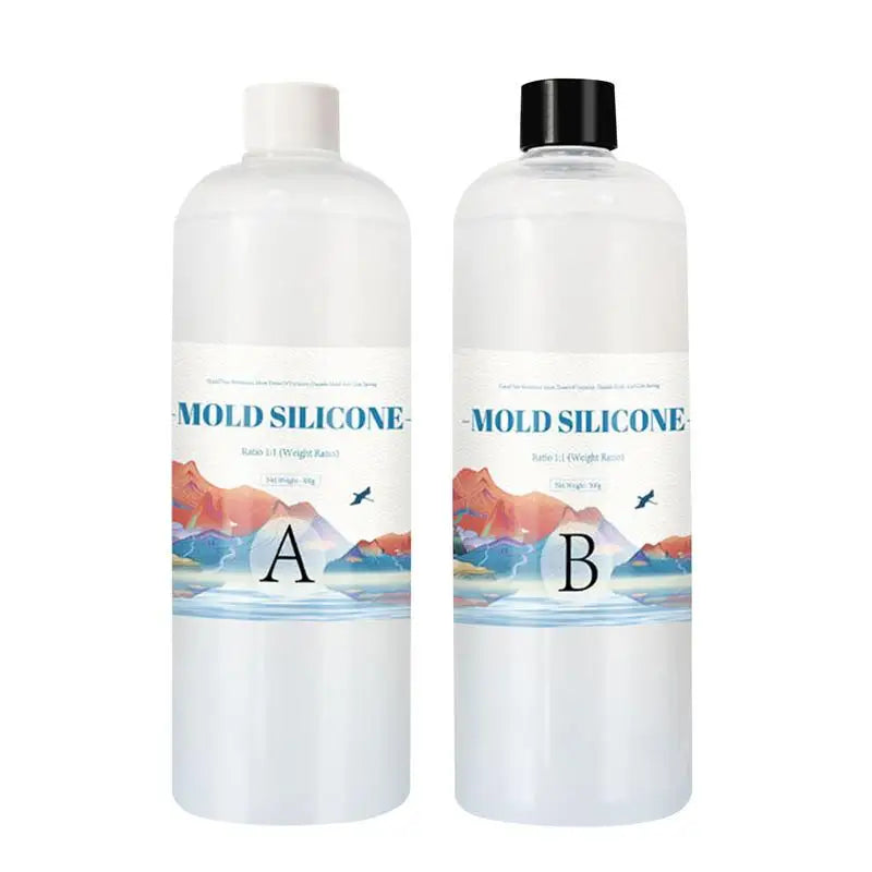 Silicone Mold Making Kit DIY Silicone Mold Making AB1:1Liquid Rubber Silicona Liquida Para Mold Fast Curing Mold Making Silicone Oasis Select