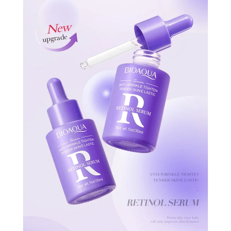 BIOAOUA Retinol Serum Moisturizing Anti-Aging Anti-wrinkles Firming and Brightening Skin Tone 30ml Oasis Select