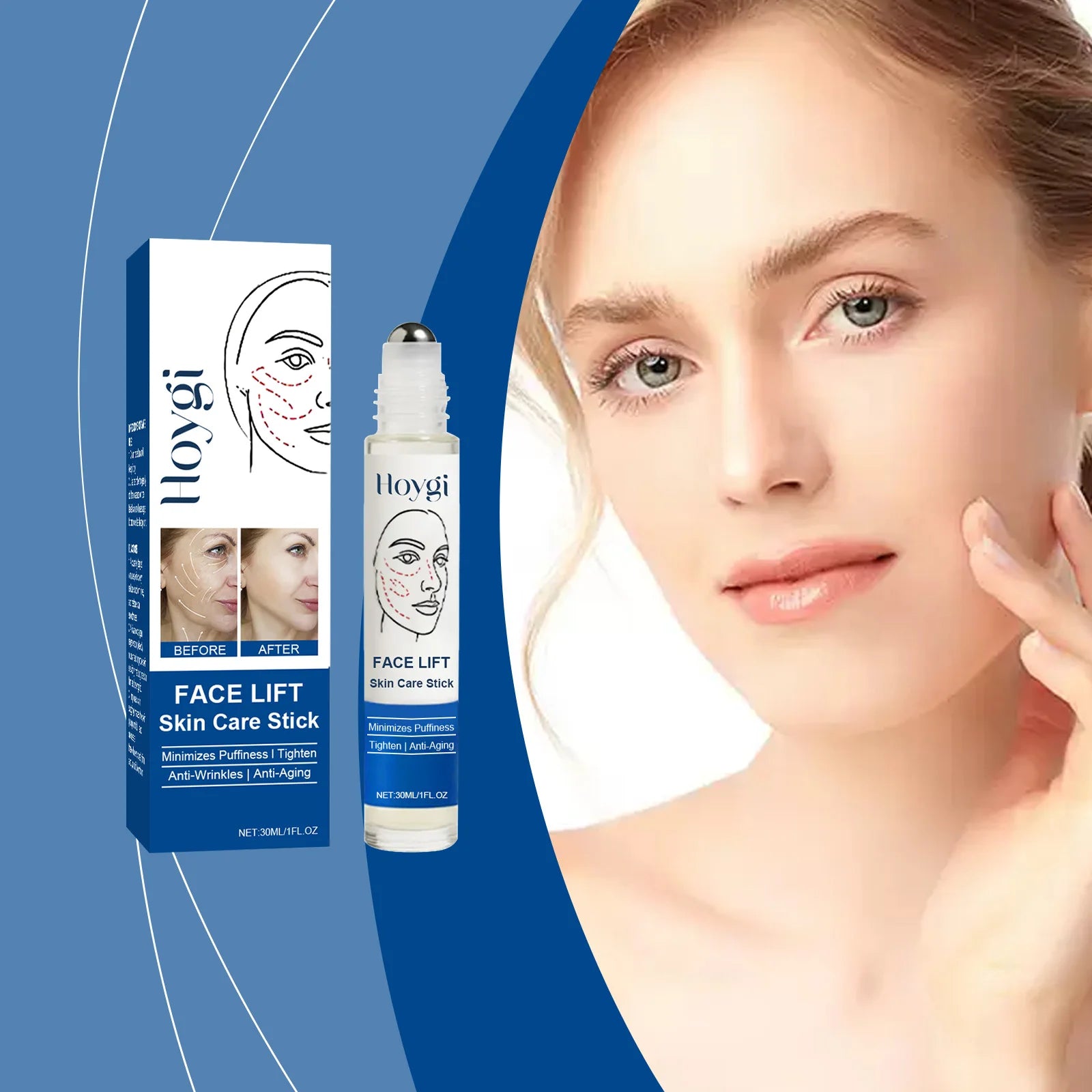 HOYGI Rollerball Face Essence – Hydrating & Nourishing Serum