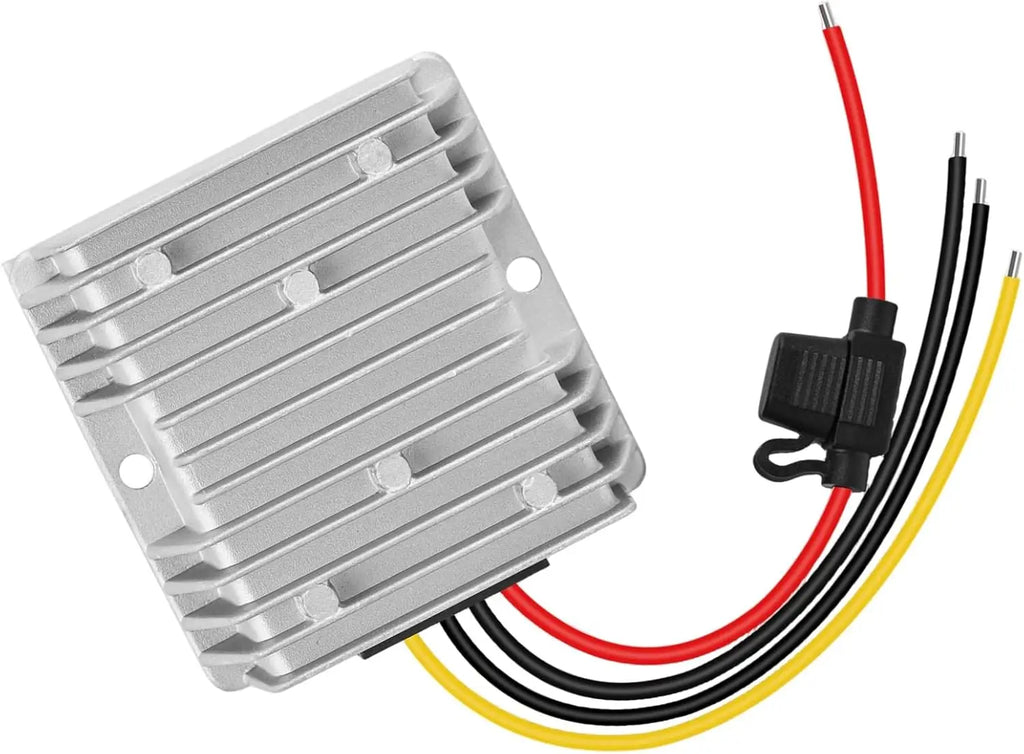 30A 360W DC 24V/36V/48V to 12V Step Down Converter Golf Cart Voltage Regulator Reducer Waterproof Buck Converter Wth Fuse Oasis Select 24V36V48 to 12V 20A