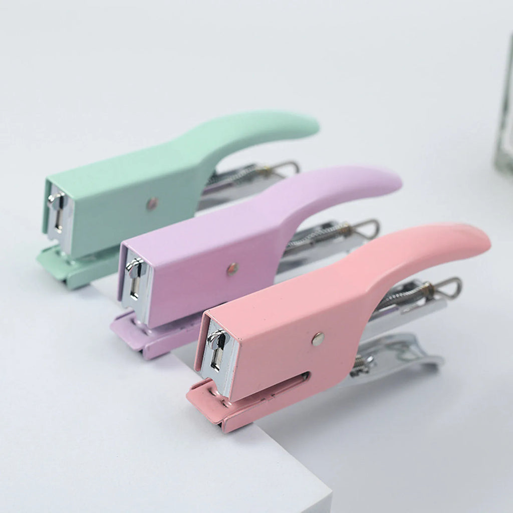 Mini No.10 Metal Hand-Held Stapler – Office, Crafts & Gift Wrap Mini Hand Stapler Oasis Select