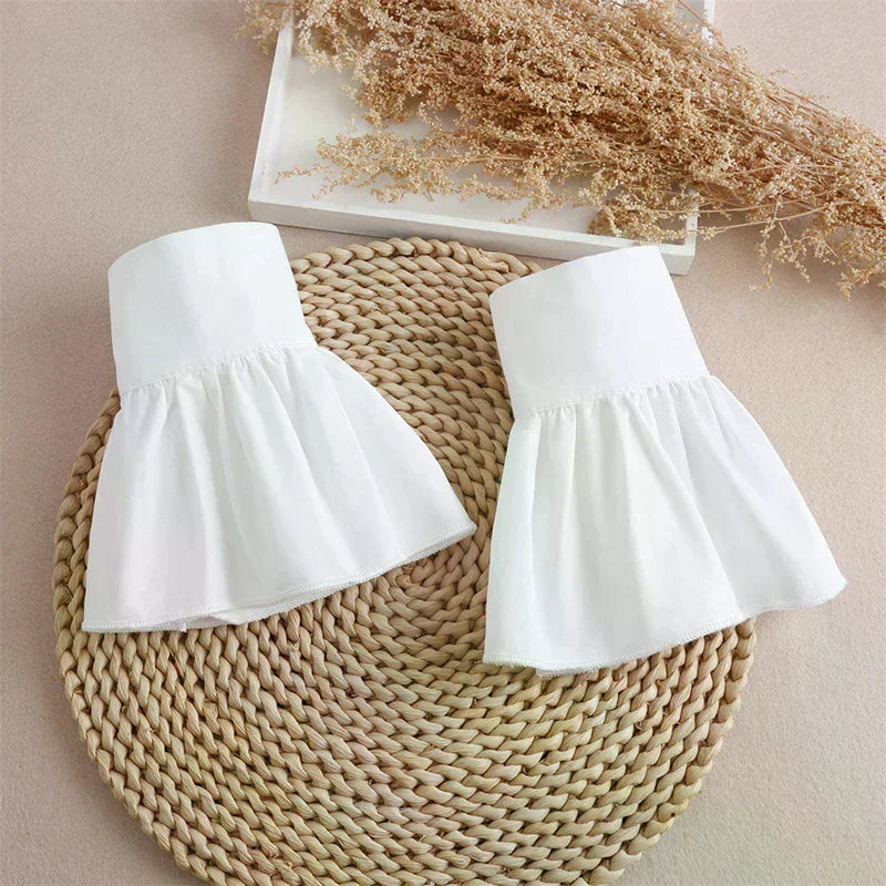 Nail Photo Glove Beautiful Gentle Fake Cuffs Decorative Chiffon Flare Cuffs Fashion Sexy Nail Art Accessories Photography Props Oasis Select