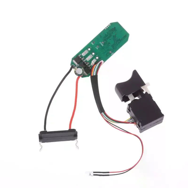 16.8V Lithium Drill Control Board + Switch Assembly 18V Brushless Drill Circuit Board Switch 07115 Oasis Select