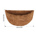 Coconut Basket Liners Coconut Coir Basket Plant Basket Liner Fence Flower Baskets Plants Replacement Liners for Garden Flower Oasis Select 10 inch