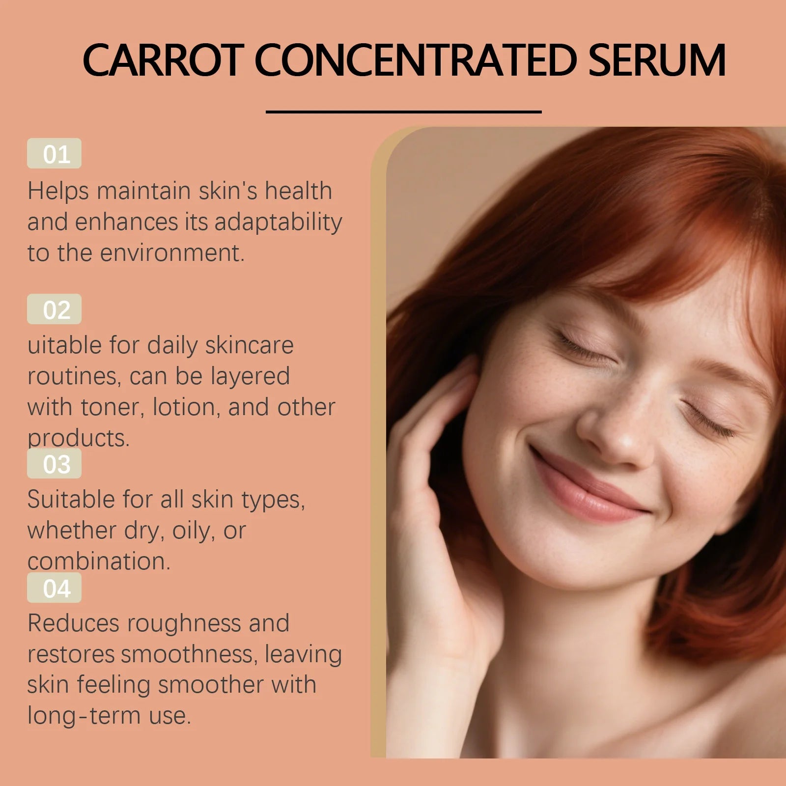 Hyaluronic Acid & Vitamin C Brightening Face Serum 30ml Face Serum Oasis Select