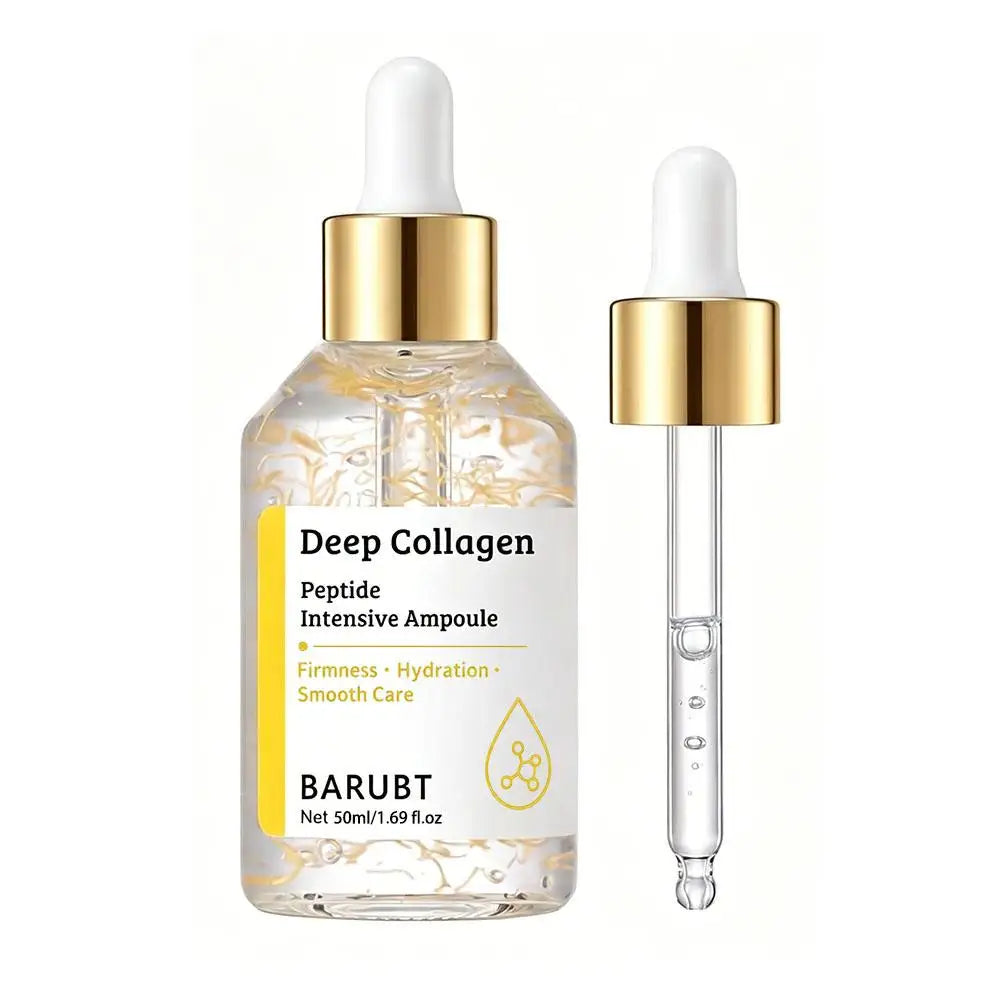 Korean Silk Collagen Essence Serum Deep Peptide Intensive Revitalizing Face Cream Anti-Wrinkle Firming Lifting Skin Care 40/50ml Oasis Select 50MLX1