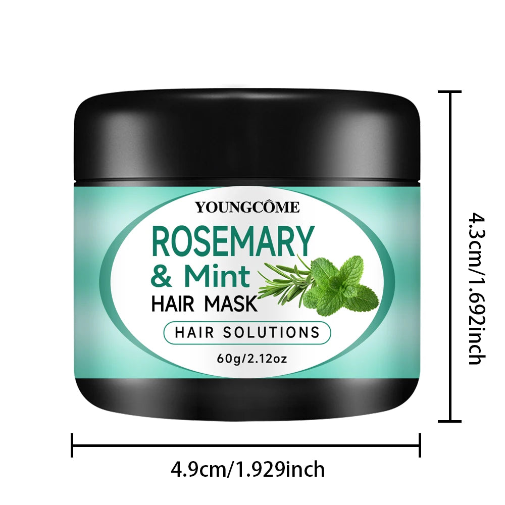 Rosemary Plant Essence Hair Mask – Deep Nourishing Treatment