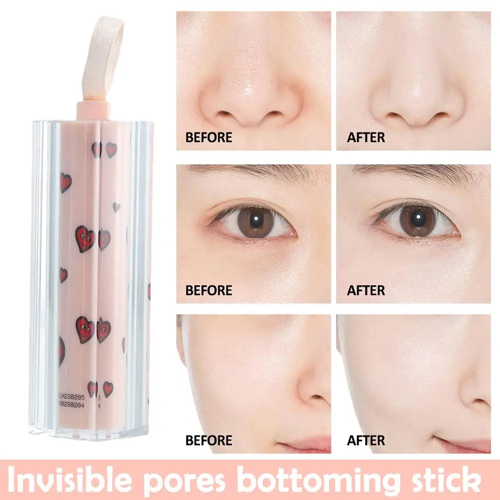 Invisible Pore Primer Stick Waterproof Pore Eraser Face Primer Makeup Base Oil-control Moisturizing Fine Lines Isolation Make Up Oasis Select