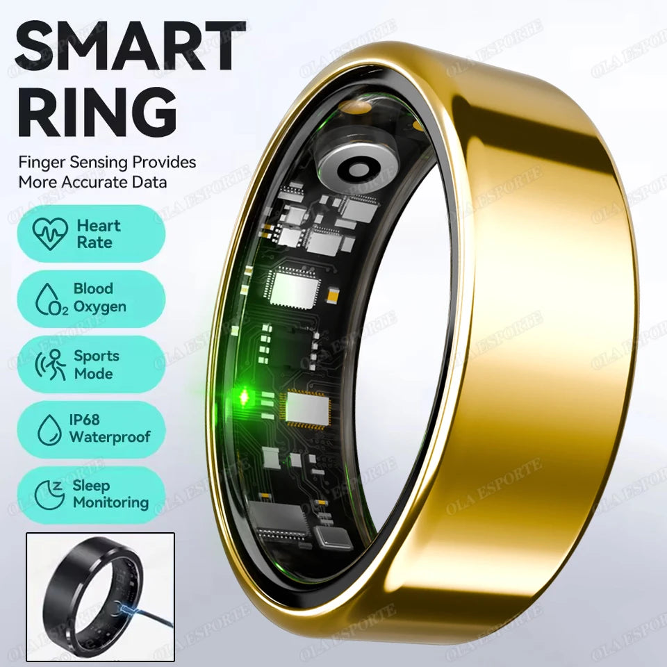 R09 Smart Ring – Heart Rate, SpO2 & Sleep Tracker | 5ATM