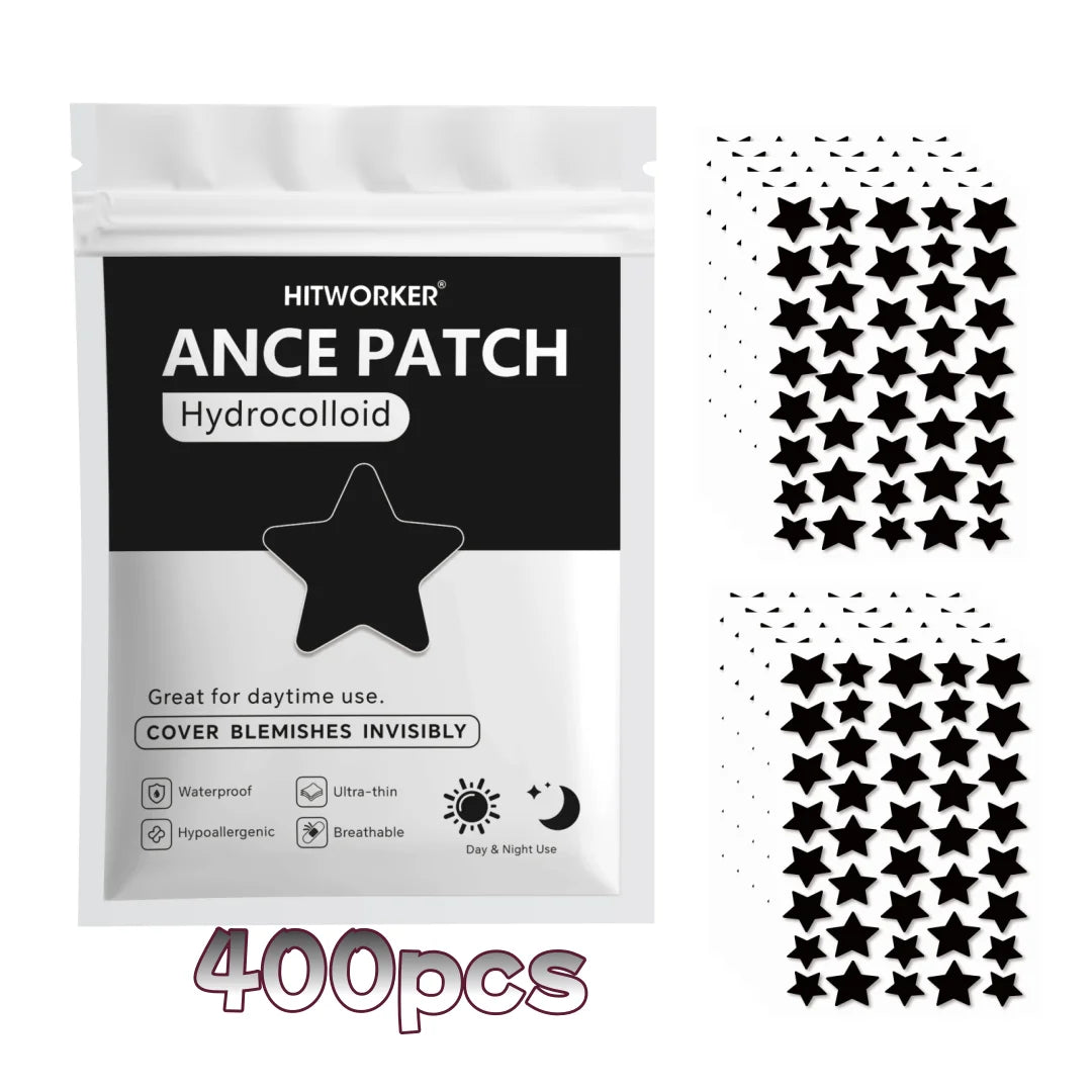 600/400/200pcs/box star shaped - containing tea tree oil acne patch, alcohol free, non irritating absorption of acne secretions Oasis Select 400pcs