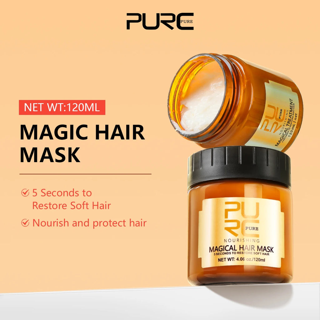 Magical Hair Mask Coconut Oil Conditioner Spray for Keratin Treatment for Smoothing Damaged Hair Non-Rinse Hair Care Solution Oasis Select