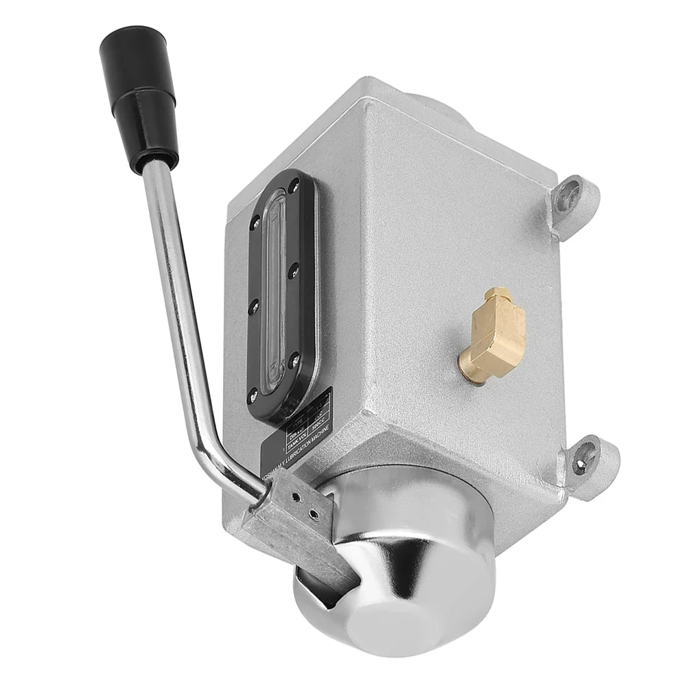 Manual Double Outlet Lubrication Oil Pump – CNC & Lathe