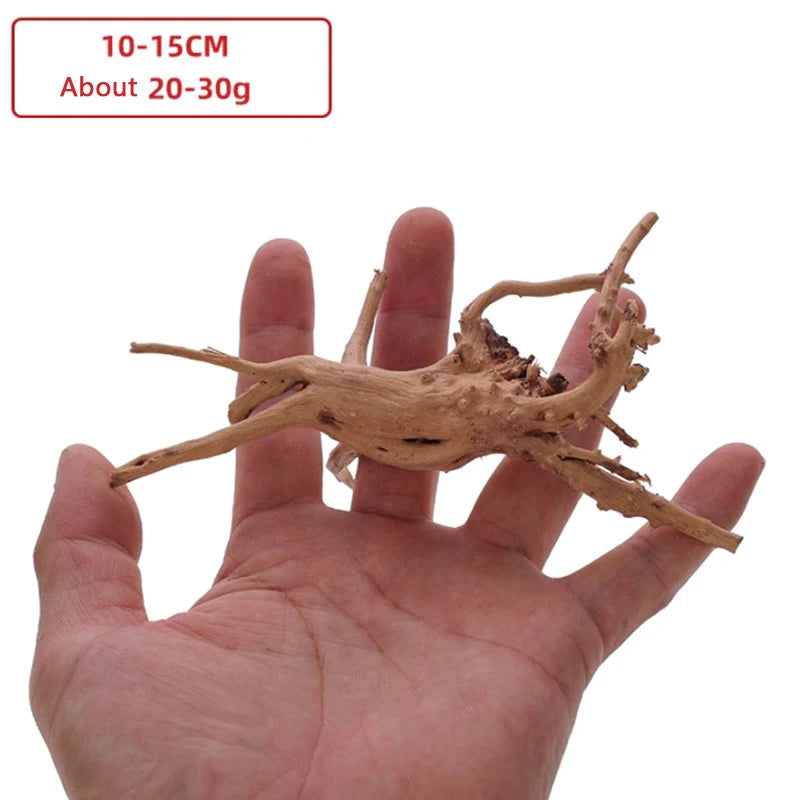 1 Pc Wood Natural Trunk Driftwood Tree Aquarium Fish Tank Plant Stump Aquarium Fish Tank Ornament Landscaping Decoration Oasis Select A2