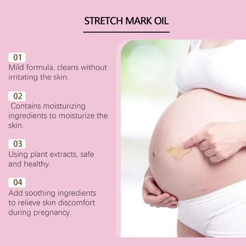 BIOAOUA Stretch Mark Oil Serum – Improve Skin Elasticity