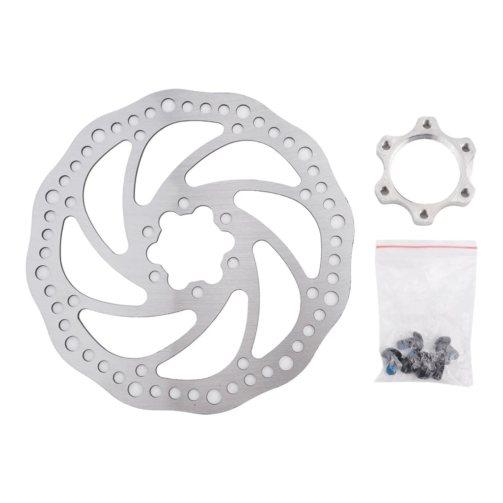 Bicycle Disc Brake Rotors Road Bikes Scooters Installation With Screws Flange Hub Mountingwith Adapter High Hardness Carbon Oasis Select