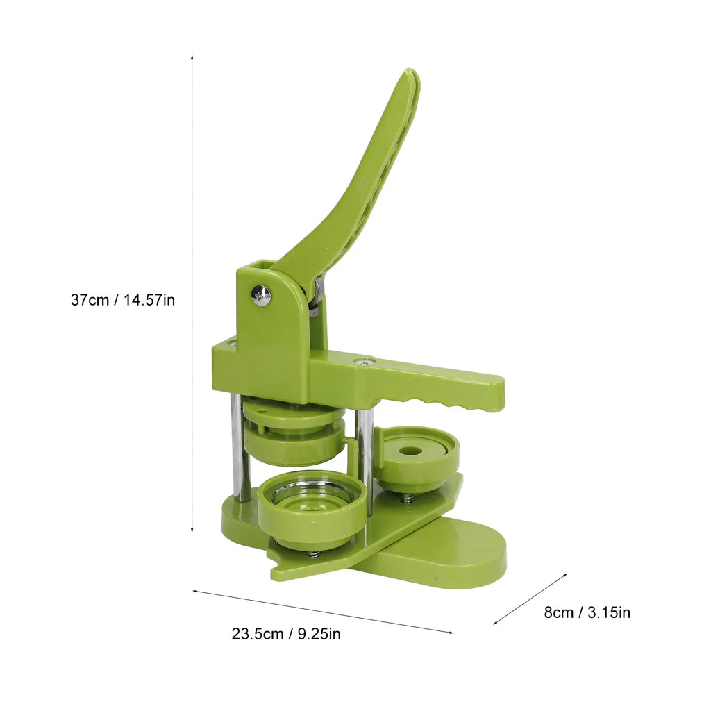 Button Maker Machine 100 Sets Badges Button Pressing Machine for Present Family Button Making Press Machine Oasis Select
